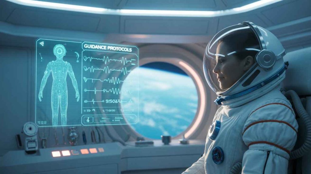 AI medical assistant for space missions