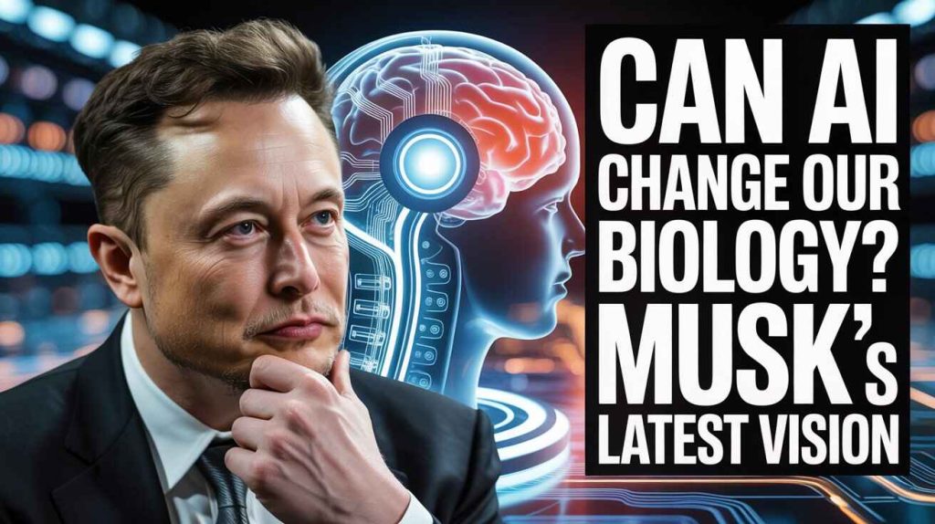 Can AI Change Our Biology Musk’s Latest Vision