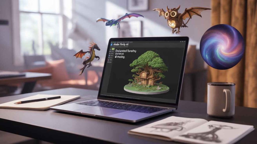 Adobe Firefly 3D AI