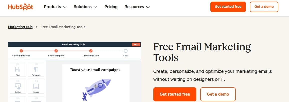 HubSpot AI – Best for Email Marketing & Blog Growth