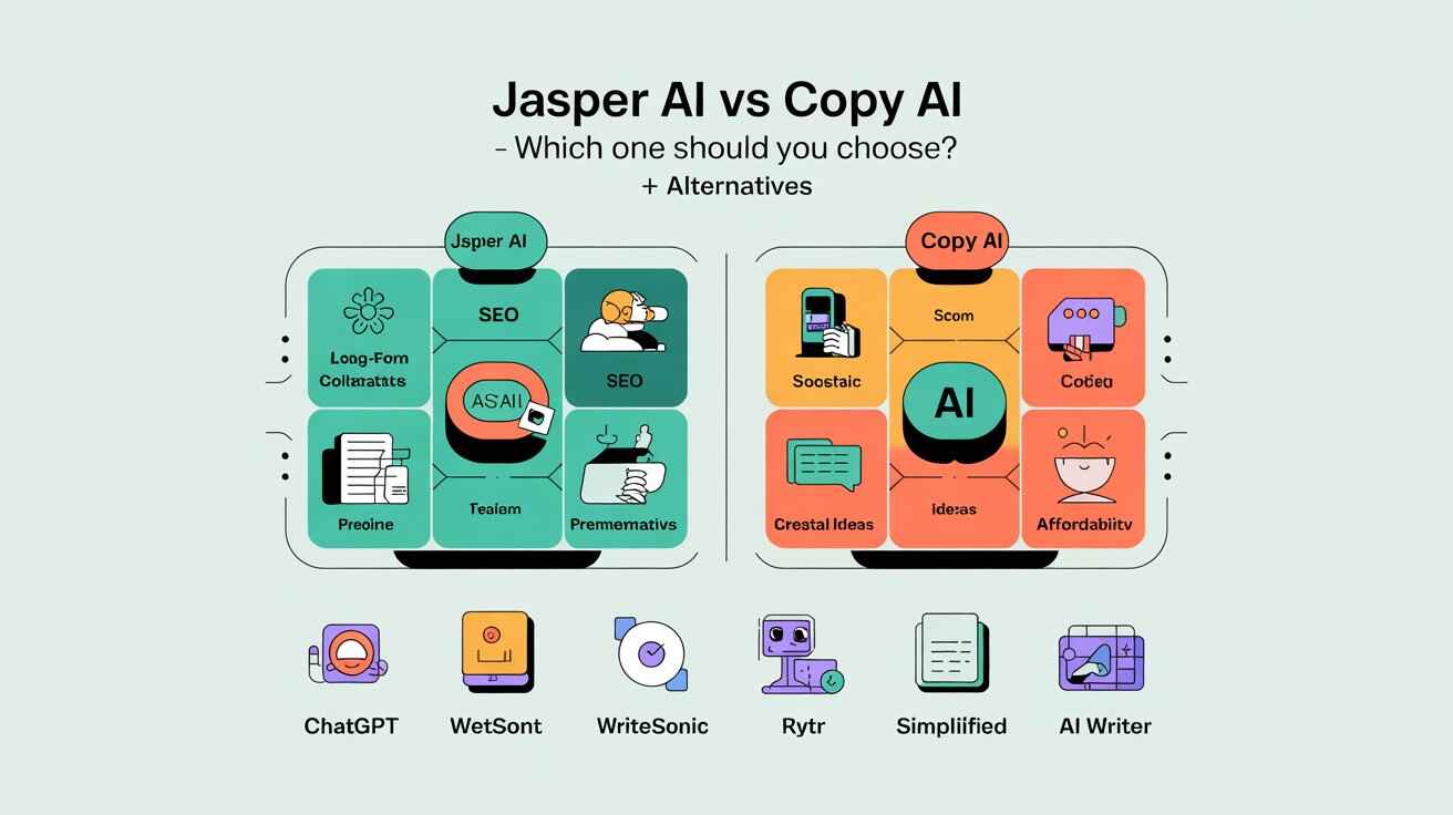 Jasper AI vs Copy AI – Which One Should You Choose