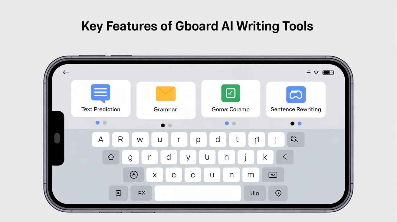 Key Features of Gboard AI Writing Tools