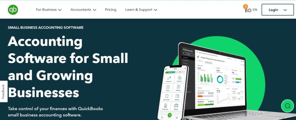 QuickBooks AI – Best for Small Business Accounting